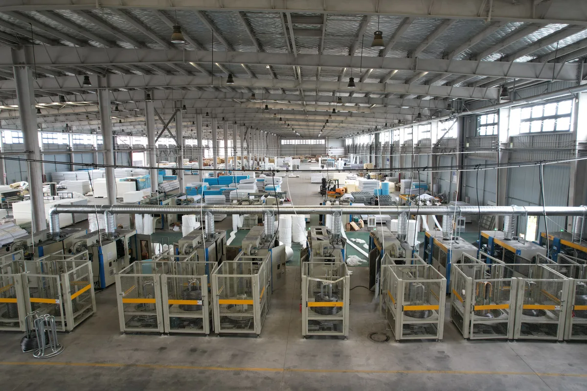 Factory machinery area